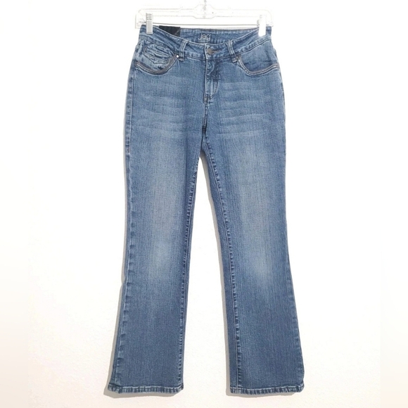 Jag Jeans Denim - Jag Jeans Women’s Size 4P Bootcut Stretch Blue Denim Jeans Mid Rise
